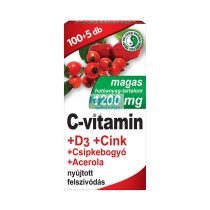 Dr. Chen C-vitamin 1200mg+D3-vitamin+Cink tabletta 105db 