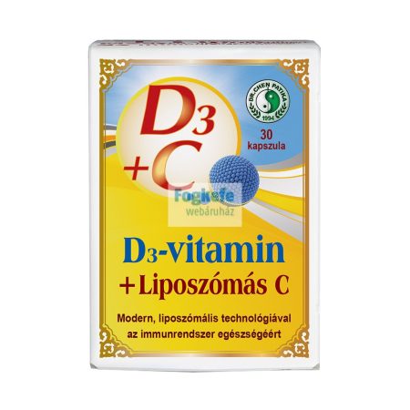 Dr.Chen D3-MAX Liposzómás C-vitamin kapcszula - 30db