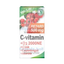    Dr. Chen C-vitamin 500mg Retard+D3+Acerola tabletta  (105db) 