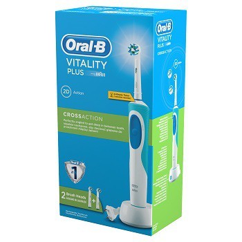 Braun Oral-B Vitality Plus 2DAction  elektromos fogkefe 2db pótkefével (D12.523) + ajándék