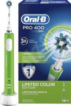   Oral-B PRO 400  D16.513  elektromos fogkefe 1 pótkefével ZÖLD + ajándék
