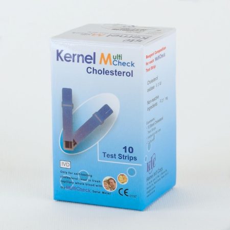 Kernel Multicheck 301 készülékhez koleszterin tesztcsík 10db-os